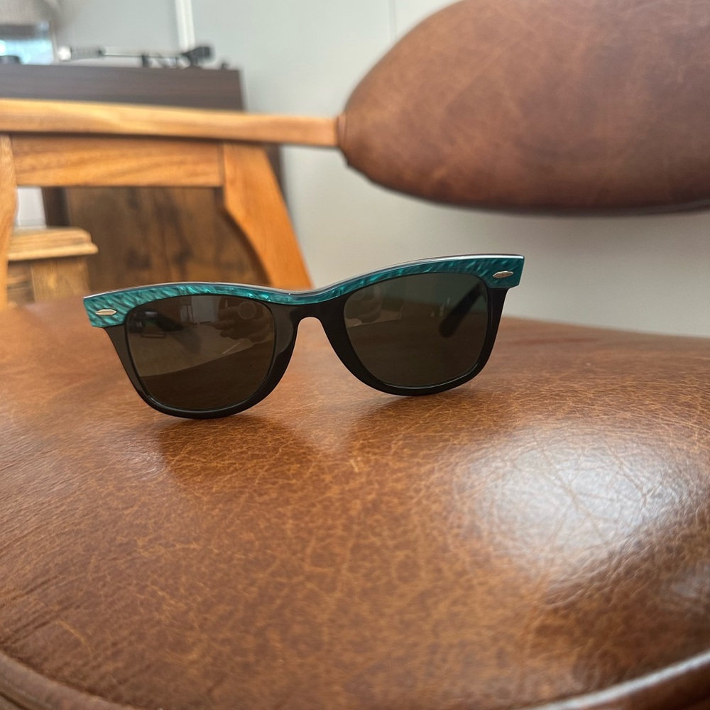 Ray-Ban Green and Black Sunglasses